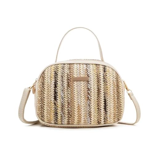 Sac en paille tricotée idéal pour vos vacances à la plage et voyages d'été