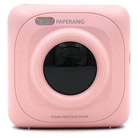 Amazon.com: Paperang - Mini impresora de fotos con Bluetooth (inalámbrico,  incluye papel térmico), color rosa : Productos de Oficina