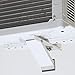 Frost King ACB80H Small, Universal Air Conditioner Support Brackets, Safely Supports Window AC Units Up To 80 Lbs (5,000 To 10,000 BTUs), Steel, Rugged Construction