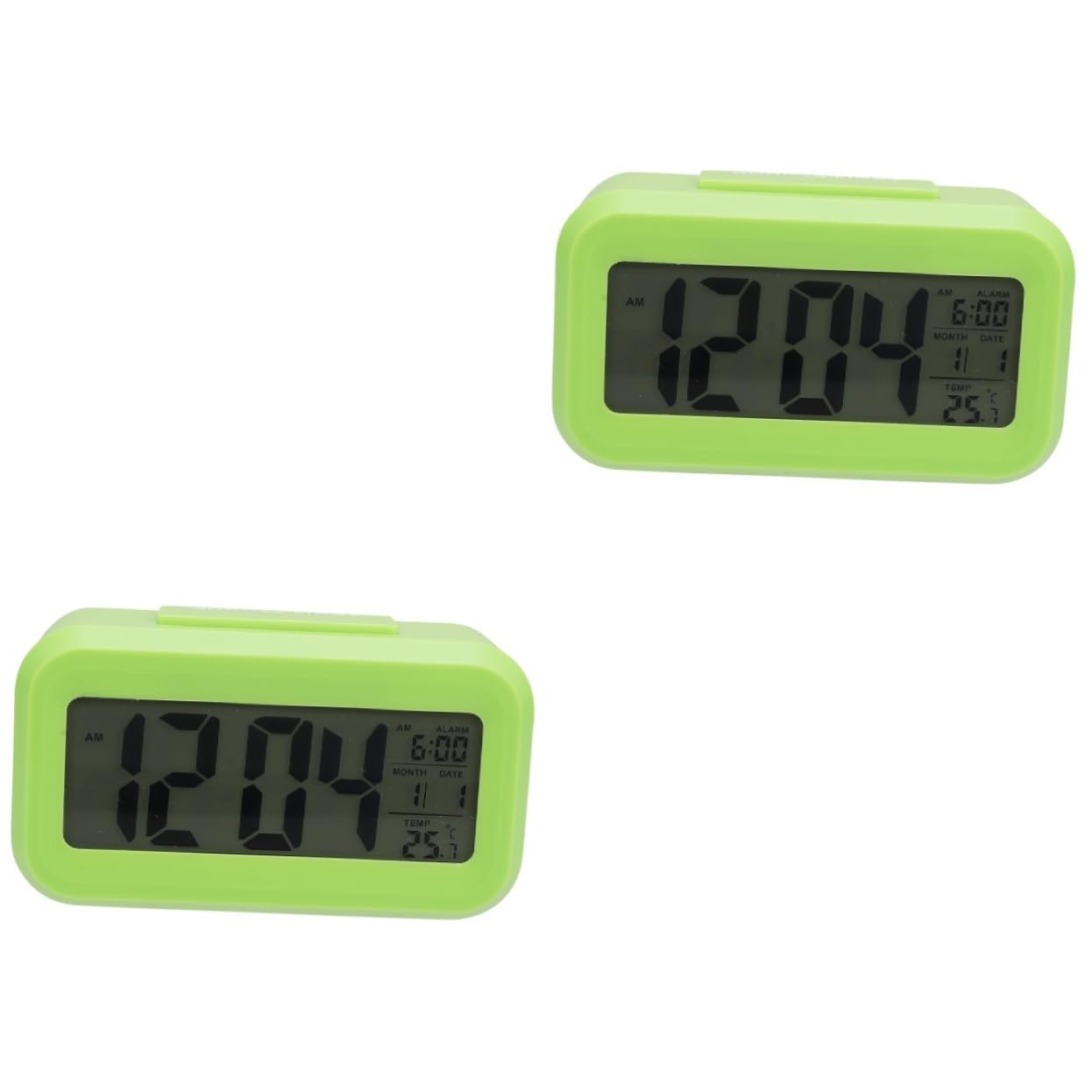 amazon-com-pretyzoom-2-sets-digital-display-battery-radio-date-display-clock-digital-table-travel-calendar-desk-calendar-timer-temperature-display-clock-desktop-calendar-birthday-present-intelligent-home-kitchen