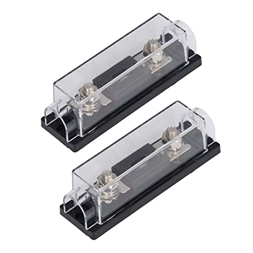 Porte-fusible en ligne en cuivre PC 200 A 48 V étanche pour circuit audio auto camion