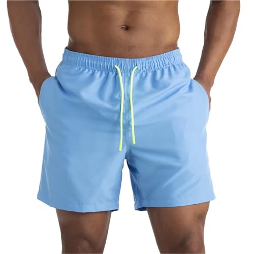 Short de bain sexy pour homme bleu ciel idéal pour vos vacances à la plage