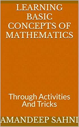 Amazon.com: LEARNING BASIC CONCEPTS OF MATHEMATICS: Through Activities ...