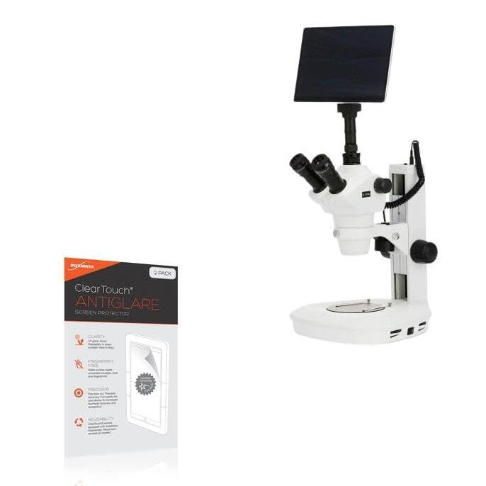 BoxWave Screen Protector Compatible with AmScope SF-2TRAZZ-TP (9.7 in) - ClearTouch Anti-Glare (2-Pack), Anti-Fingerprint Matte Film Skin