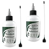 Spot On 100% Silicone Treadmill Belt Lubricant - Made in The USA - 2 Pack with Application Tube