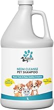Apna Pets Dog Shampoo & Puppy Shampoo - Naturally Organic Dog Shampoo for Smelly Dogs Grooming Products for Dogs, Deshedding Shampoo for Dogs Pet Shampoo-1 Liter
