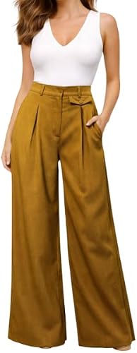Missy Missi Ladies Formal Pants With Front Pocket Green XL