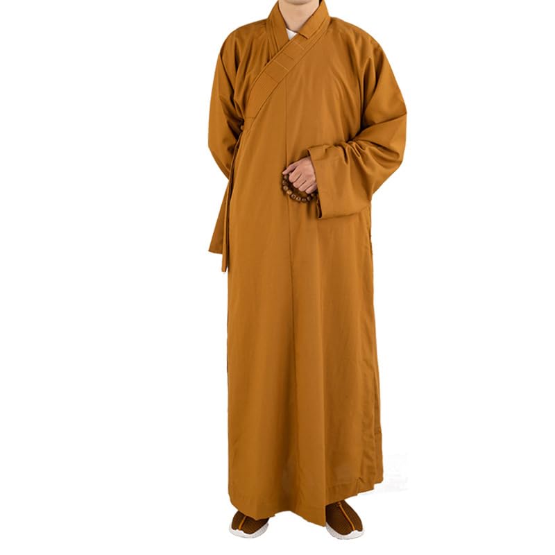 Robe de méditation zen de qualité supérieure avec finitions traditionnelles
