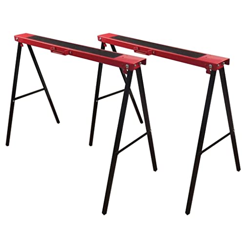 Caballete plegable multifonction tréteau établi pliable atelier - 2