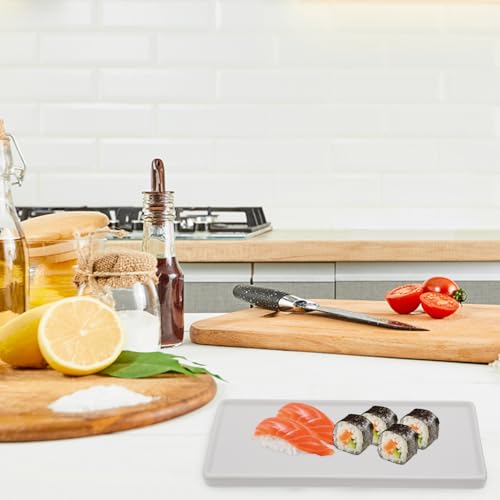 Plato Cerámico Rectangular para Sushi KICHOUSE miniatura 6