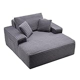 VEVOR Chaise Longue Relajante, Gris