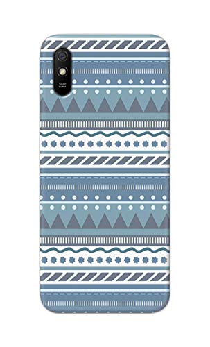 Image of Printed Hard Back Cover Case for Mi Redmi 9A | Mi Redmi 9AT | Mi Redmi 9A Sport Back Cover (Seamless Geometric Tribal Pattern) -1803