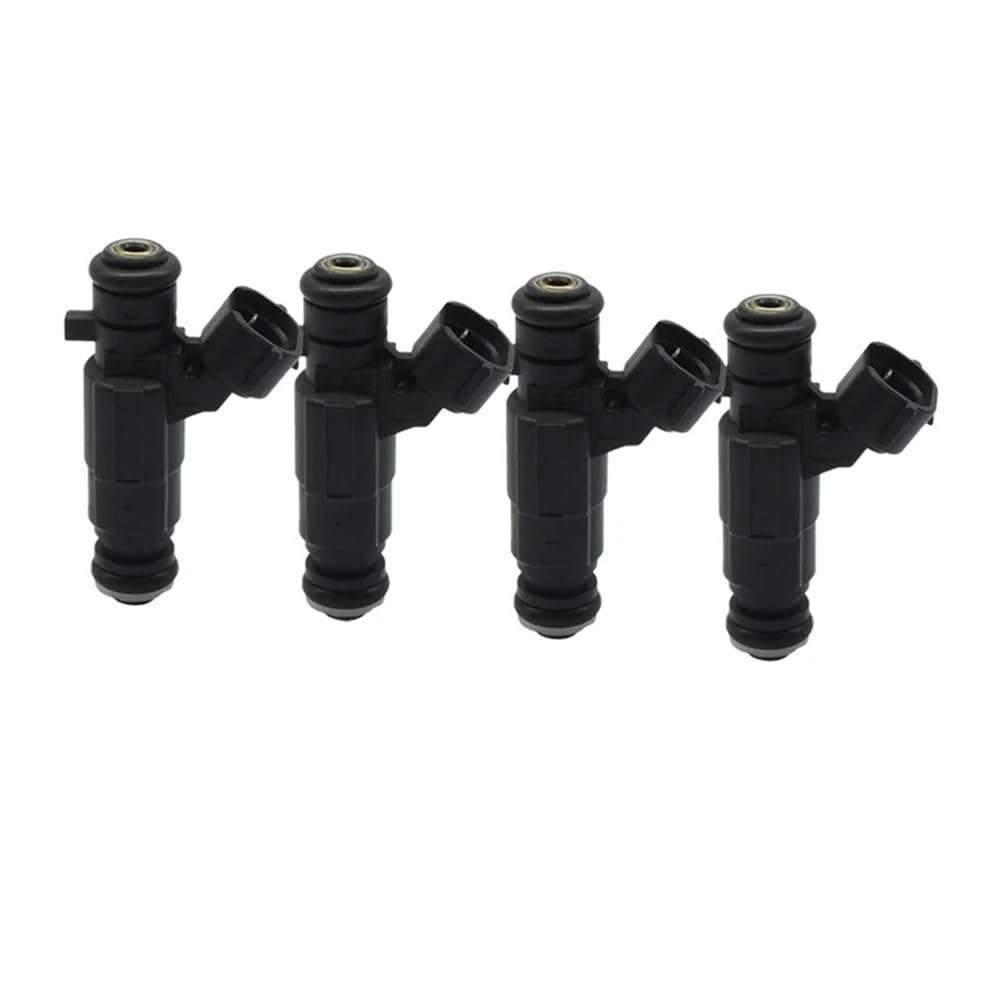 Laiyonggr One Color 4Pcs 0280156180 Fuel Injector Nozzles Compatible For Audi A8 4.2L B6 S4/Vw Phaeton 4.2L V8/Cabriolet 2004 Compatible For Quattro 0280156079 079133551B