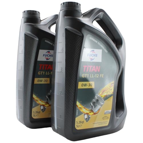 Fuchs 10 Litros TITAN GT1 LL-12 FE SAE 0W-30 Aceite de Motor