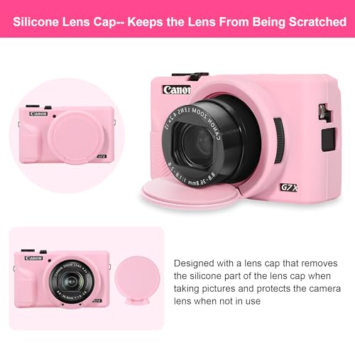 Funda de silicona para Canon PowerShot G7 X Mark III miniatura 5