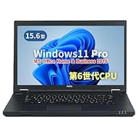 2020年製 NEC Windows11 15.6型 ノートパソコン 370 赤字覚悟 高速SSD WiFi有 Windows11済 15.6型 ノートパソコン