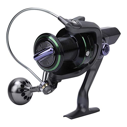 Neufday Saltwater Fishing Reel,All Metal Durable Long Shooting Saltwater Spinning Wheel Fishing Reel Accessory Tool(L6000) - Thumbnail 4
