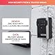 Master Lock Smart Connected Schlüsseltresor, Verschlüsselung nach Militärstandard, Aussen, Wandhalterung, Bluetooth oder Zahlencode, 12.7 x 8.3 x 5.9 cm