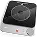 Produktbild TOKIT Induktionskochfeld 2100W, 16mm Ultradünn Induction Hob 9 Heizstufen, Induktionskochplatte NFC-Online-Rezept, Tasten-Steuerung Induction Cooker Für Küche, Wohnheim, Camping (Grau)