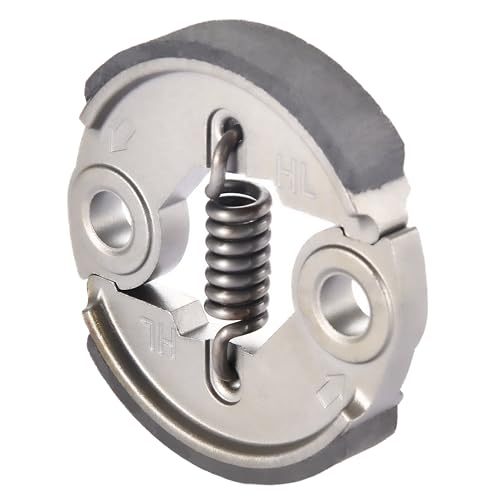 GOOFIT Kupplungsunterlage mit Feder Ersatz Für 43cc 47cc 49cc 2 Stroke Engine X-1 X-2 CAT EYE Mini Pocket Quad Dirt Bike ATV