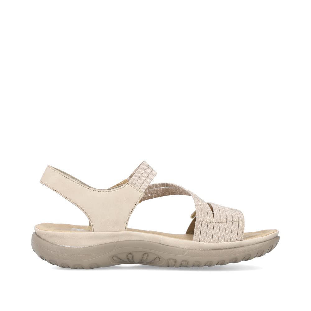 Rieker Femme Sandales 64870, Dame Sandales Fines