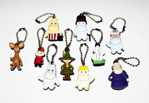 Amazon サークルkサンクス 限定 Moomin オリジナル ムーミン キーホルダー 全10種 コンプリート品 リトルミイ ニョロニョロ スナフキン スミフ フィギュア マスコット フィギュア ドール 通販