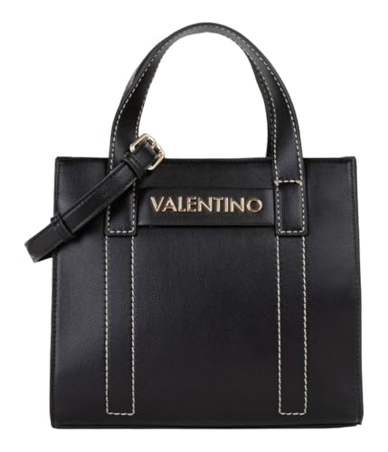 Valentino Shopping Bag Nero AURY RE, sac à main noir grand format tendance