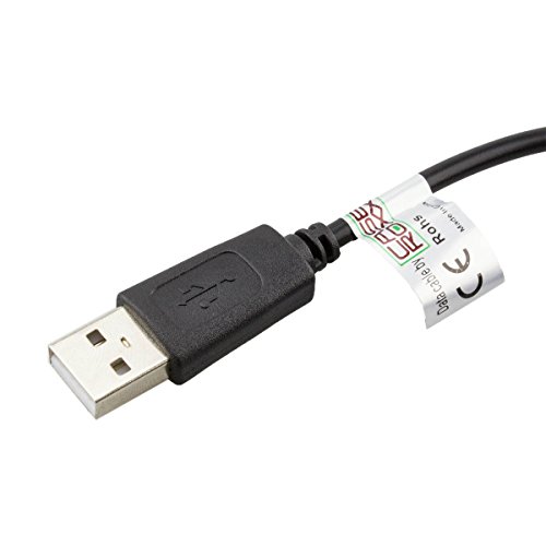 caseroxx USB cable, Data cable for Blackview BV4000, USB cable as charging cable or for data transfer in black - Image 3