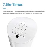 Pro Breeze® 30" Tower Fan with Oscillation, Ultra-Powerful 60W Motor, Remote Control, 7.5 Hour Timer and 3 Cooling Fan Modes for Home and Office - Image 5