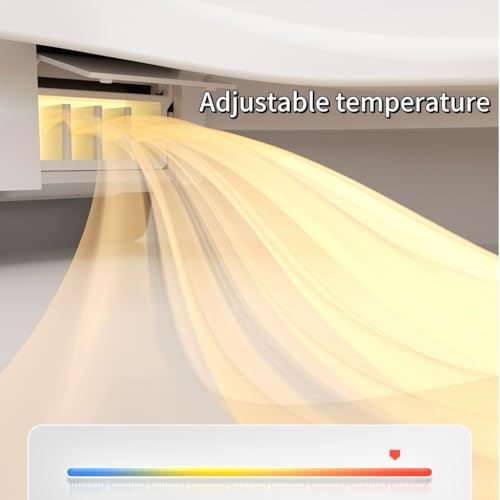 Inodoro inteligente cuadrado con bidé integrado, tanque, asiento calefactable, agua tibia y secado, luz nocturna ADA, descarga automática, tapa que se abre y cierra automáticamente, blanco miniatura 5