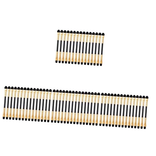 SOESFOUFU 4sets Luxury Eyeshadow Brush Set Double Headed Makeup Applicators Versatile 15pcs*4