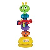 Unterschiedliche Elemente für großen Spielspaß/ spannende Entdeckungen: Flexibler Körper, unterschiedlich große Kugeln, verschiedene Oberflächenstrukturen, Rasselgeräusche, Beiß- und Knickelemente