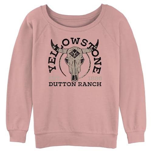 Image of Yellowstone Women's Dutton Ranch Slouchy French Terry Pullover