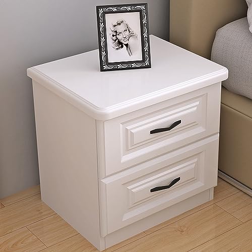 Table de chevet avec 2 tiroirs coulissants de 40 cm pour optimiser le rangement de votre lit - 3