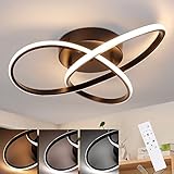 ✤ Flimmerfrei & Blendfrei: Mit hochwertigen integrierten LEDs strahlt es ein gleichmäßiges und angenehm warmweißes Licht aus, ohne Flackern, schützt Ihre Augen vor harten und blendenden Lichtern. Jetzt schaffen Sie ein klareres und helleres Zuhause für Sie und Ihre Familie, verabschieden Sie sich von dunklen Umgebungen