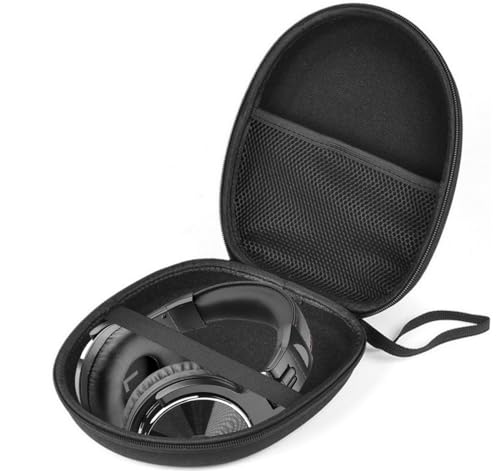 FitSand Hard Case Compatible for Wired Over Ear Headphones Studio Monitor