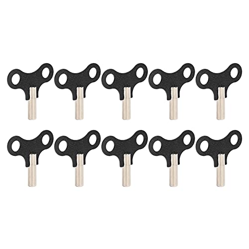 HERCHR Clock Winding Key 10pcs Metal Clock Key Wall Clock Winding Key Clocks Key Wall Clock Accessory Clock Repair Tools