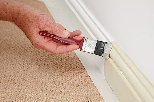 Fit For The Job 10 pc Mixed Sizes Paint Brush Set for a Smooth Finish with Emulsion, Gloss, Satin on Walls, Ceilings, Woodwork, Metal - 2x 0.5, 3x 1, 3x 1.5, 2x 2 inch Paint Brushes for Wood, Plaster - Image 9