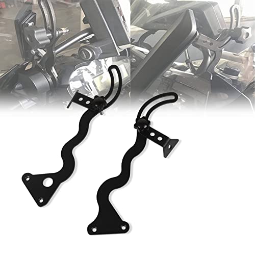 YIEBA Support de Pare-Brise Accessoires Moto Aluminium pour R1200GS LC 2013- pour R 1200 GS LC ADV. 2014- pour R 1250 GS 2018- pour R 1250 GS Aventure 2018 Cover