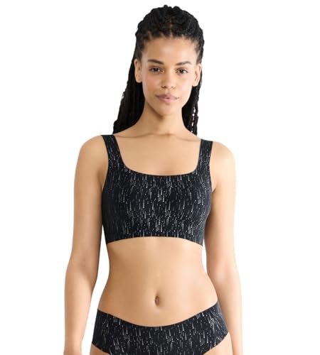 Sloggi Zero Feel 2.0 Festive brassière noire taille S contre les marques de soutien-gorge