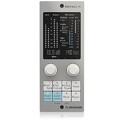 TC Electronic BRICKWALL HD NATIVE/BRICKWALL HD-DT Mastering Brickwall Limiter Plug-In with Optional Hardware Interface