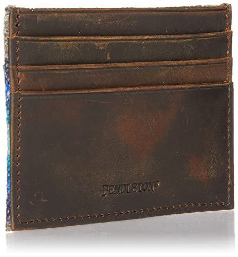 Pendleton Slim Wallet, Chief Joseph Blue2