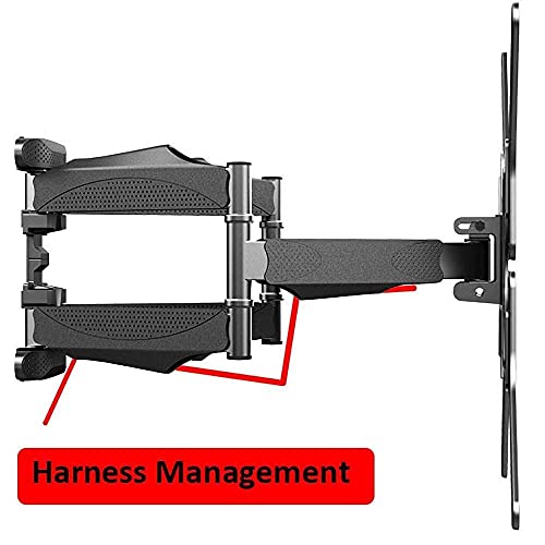 Support mural TV en acier inoxydable robuste avec fixation articulée durable - 6