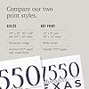 Lantern Press 36x54 Inch Giclee Print, Galveston, Texas, 77550 Zip Code (Blue) #5