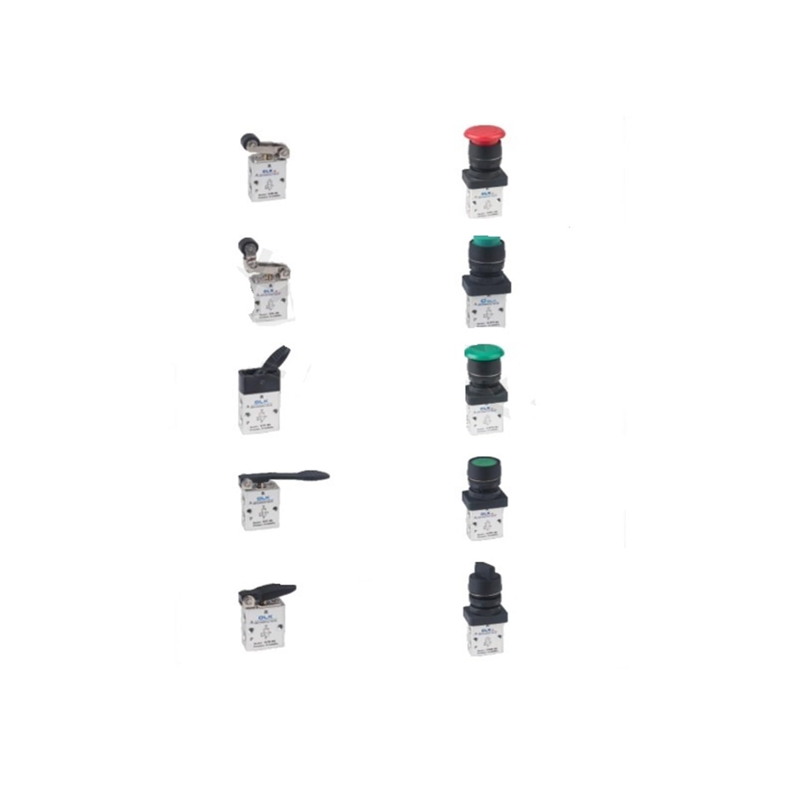 Vanne pneumatique mécanique NS3PL-06 pour stopper les pannes d'air comprimé