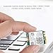 immagine 3ASHATA Doppia Scheda di Rete, Scheda di Rete Wireless 2.4G / 5G per Intel 7260 AC 867Mbps Speciale per Lenovo/ThinkPad, Scheda di Rete WiFi a Doppia frequenza con interfaccia NGFF / M2