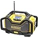 Produktbild DEWALT Akku- und Netz-Radio (mit Ladefunktion, DAB+ und AM/FM-Stereo, Bluetooth, USB-Anschluss) DCR027 Gelb Schwarz