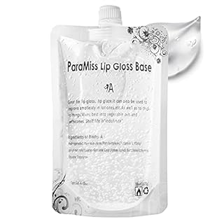 PARAMISS Lip Gloss Base Gel with Olive Oil & Vitamin E for Moisturized and Glossy Lips, 350 ml