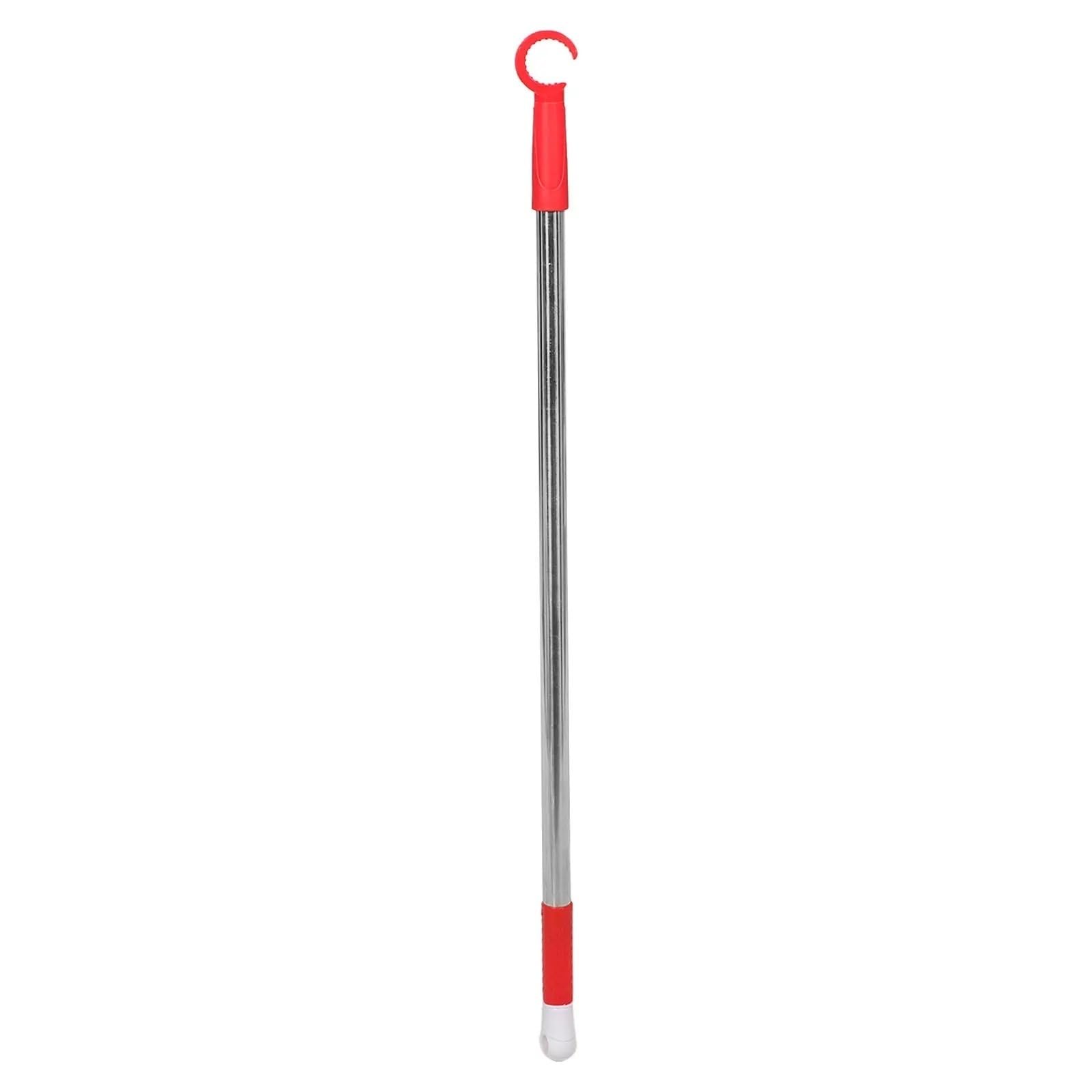 XILEUDUOD Telescopic Window Pole Rod Opener Telescoping Skylight Rod 0.6m Window Shades Wand Extendable Stainless Steel Sash Opening Assist Pole