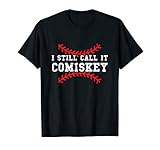 I Still Call It Comiskey Vintage Baseball T-Shirt